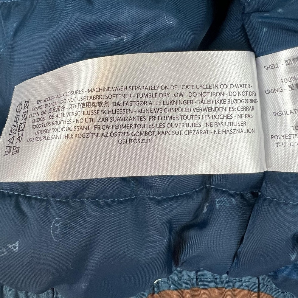 Ariat Chimayo Western Stable Jacket Womens Medium Blue Jacobo Quilted Insulated - Picture 15 of 16